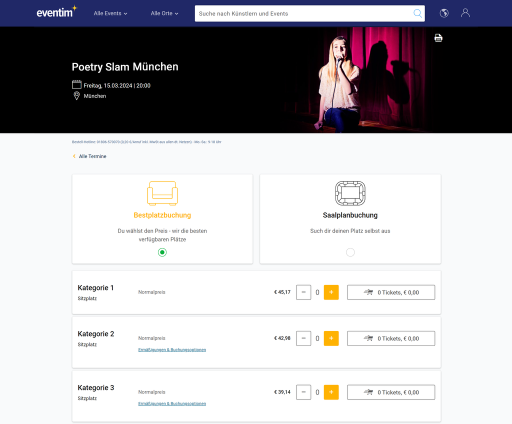 Deine Benefits beim Ticketverkauf mit EVENTIM.Light